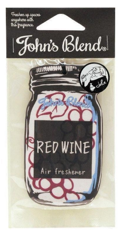 John's Blend - Paper Air Freshener (Red Wine)