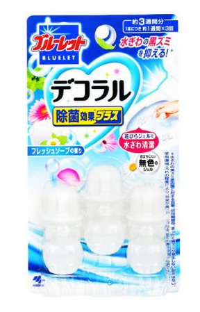 KOBAYASHI小林制药 厕所除臭清洁芳香剂 KOBAYASHI Seiyaku Toilet Deodorant Cleaning Foam Tablet 3pcs