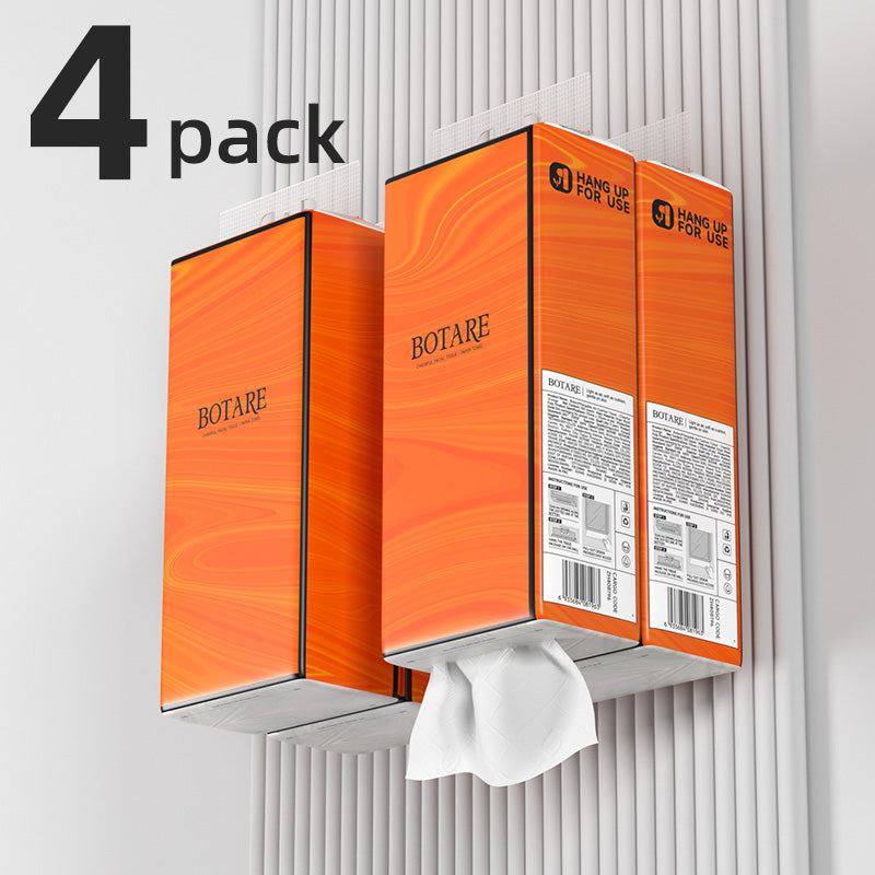 Yuese orange Hanging Tissue Pack – 320 Pulls  4 Packs