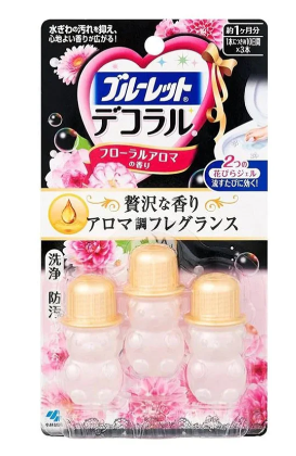 KOBAYASHI小林制药 厕所除臭清洁芳香剂 KOBAYASHI Seiyaku Toilet Deodorant Cleaning Foam Tablet 3pcs